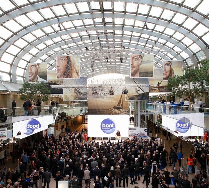 Fabric exhibition in Dusseldorf